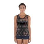 Abstract Psychedelic Geometry Andy Gilmore Sacred Sport Tank Top 