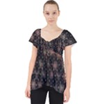 Abstract Psychedelic Geometry Andy Gilmore Sacred Lace Front Dolly Top