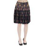 Abstract Psychedelic Geometry Andy Gilmore Sacred Pleated Skirt