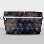Abstract Psychedelic Geometry Andy Gilmore Sacred Handbag Organizer