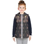 Abstract Psychedelic Geometry Andy Gilmore Sacred Kids  Hooded Puffer Vest