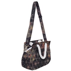 Rope Handles Shoulder Strap Bag 
