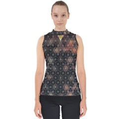 Mock Neck Shell Top 