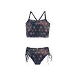 Abstract Psychedelic Geometry Andy Gilmore Sacred Girls  Tankini Swimsuit