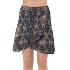 Wrap Front Skirt 