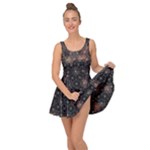 Abstract Psychedelic Geometry Andy Gilmore Sacred Inside Out Casual Dress