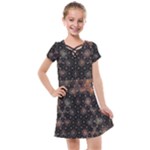 Abstract Psychedelic Geometry Andy Gilmore Sacred Kids  Cross Web Dress