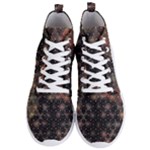 Abstract Psychedelic Geometry Andy Gilmore Sacred Men s Lightweight High Top Sneakers