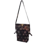Abstract Psychedelic Geometry Andy Gilmore Sacred Folding Shoulder Bag