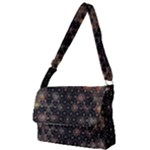 Abstract Psychedelic Geometry Andy Gilmore Sacred Full Print Messenger Bag (S)