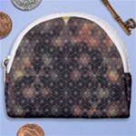 Abstract Psychedelic Geometry Andy Gilmore Sacred Horseshoe Style Canvas Pouch
