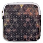 Abstract Psychedelic Geometry Andy Gilmore Sacred Mini Square Pouch
