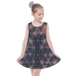 Abstract Psychedelic Geometry Andy Gilmore Sacred Kids  Summer Dress