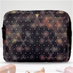Abstract Psychedelic Geometry Andy Gilmore Sacred Make Up Pouch (Large)