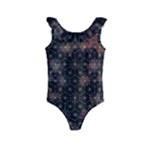 Abstract Psychedelic Geometry Andy Gilmore Sacred Kids  Frill Swimsuit
