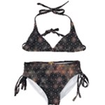 Abstract Psychedelic Geometry Andy Gilmore Sacred Kids  Classic Bikini Set