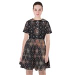 Abstract Psychedelic Geometry Andy Gilmore Sacred Sailor Dress