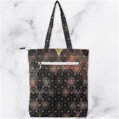 Double Zip Up Tote Bag 