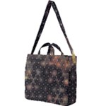 Abstract Psychedelic Geometry Andy Gilmore Sacred Square Shoulder Tote Bag