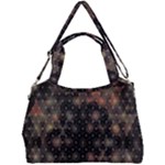 Abstract Psychedelic Geometry Andy Gilmore Sacred Double Compartment Shoulder Bag