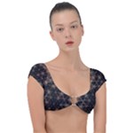 Abstract Psychedelic Geometry Andy Gilmore Sacred Cap Sleeve Ring Bikini Top
