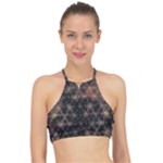 Abstract Psychedelic Geometry Andy Gilmore Sacred Halter Bikini Top