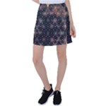 Abstract Psychedelic Geometry Andy Gilmore Sacred Tennis Skirt