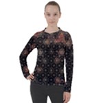 Abstract Psychedelic Geometry Andy Gilmore Sacred Women s Pique Long Sleeve T-Shirt