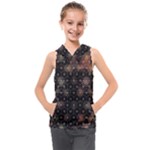 Abstract Psychedelic Geometry Andy Gilmore Sacred Kids  Sleeveless Hoodie