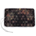 Abstract Psychedelic Geometry Andy Gilmore Sacred Pen Storage Case (L)