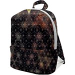 Abstract Psychedelic Geometry Andy Gilmore Sacred Zip Up Backpack