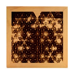 Wood Photo Frame Cube 