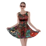 Somewhere Near Oblivion Nightmares Acid Colors Psychedelic Skater Dress