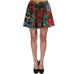 Somewhere Near Oblivion Nightmares Acid Colors Psychedelic Skater Skirt