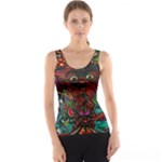 Somewhere Near Oblivion Nightmares Acid Colors Psychedelic Women s Basic Tank Top