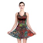 Somewhere Near Oblivion Nightmares Acid Colors Psychedelic Reversible Skater Dress