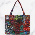 Somewhere Near Oblivion Nightmares Acid Colors Psychedelic Mini Tote Bag
