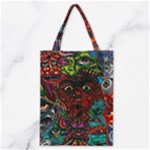 Somewhere Near Oblivion Nightmares Acid Colors Psychedelic Classic Tote Bag
