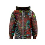 Somewhere Near Oblivion Nightmares Acid Colors Psychedelic Kids  Zipper Hoodie