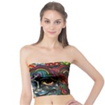 Somewhere Near Oblivion Nightmares Acid Colors Psychedelic Tube Top
