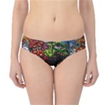 Somewhere Near Oblivion Nightmares Acid Colors Psychedelic Hipster Bikini Bottoms