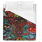 Somewhere Near Oblivion Nightmares Acid Colors Psychedelic Duvet Cover (Queen Size)