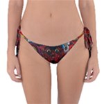 Somewhere Near Oblivion Nightmares Acid Colors Psychedelic Reversible Bikini Bottoms