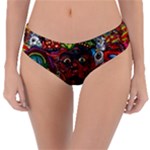 Somewhere Near Oblivion Nightmares Acid Colors Psychedelic Reversible Classic Bikini Bottoms