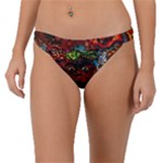 Somewhere Near Oblivion Nightmares Acid Colors Psychedelic Band Bikini Bottoms