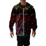 Somewhere Near Oblivion Nightmares Acid Colors Psychedelic Kids  Hooded Windbreaker