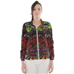 Somewhere Near Oblivion Nightmares Acid Colors Psychedelic Women s Windbreaker