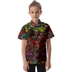 Somewhere Near Oblivion Nightmares Acid Colors Psychedelic Kids  Short Sleeve Shirt
