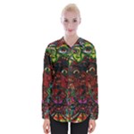 Somewhere Near Oblivion Nightmares Acid Colors Psychedelic Womens Long Sleeve Shirt