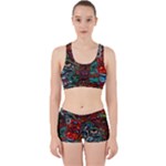 Somewhere Near Oblivion Nightmares Acid Colors Psychedelic Work It Out Gym Set